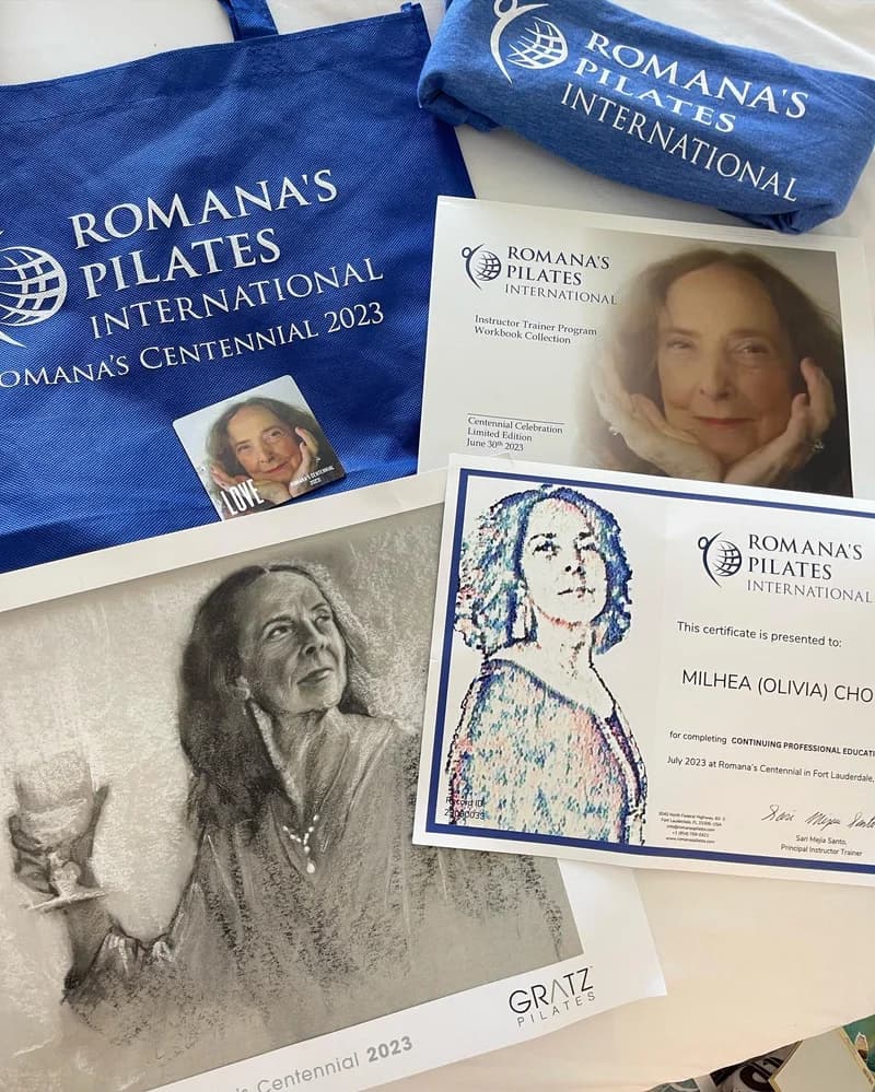 Romana's Pilates International certification