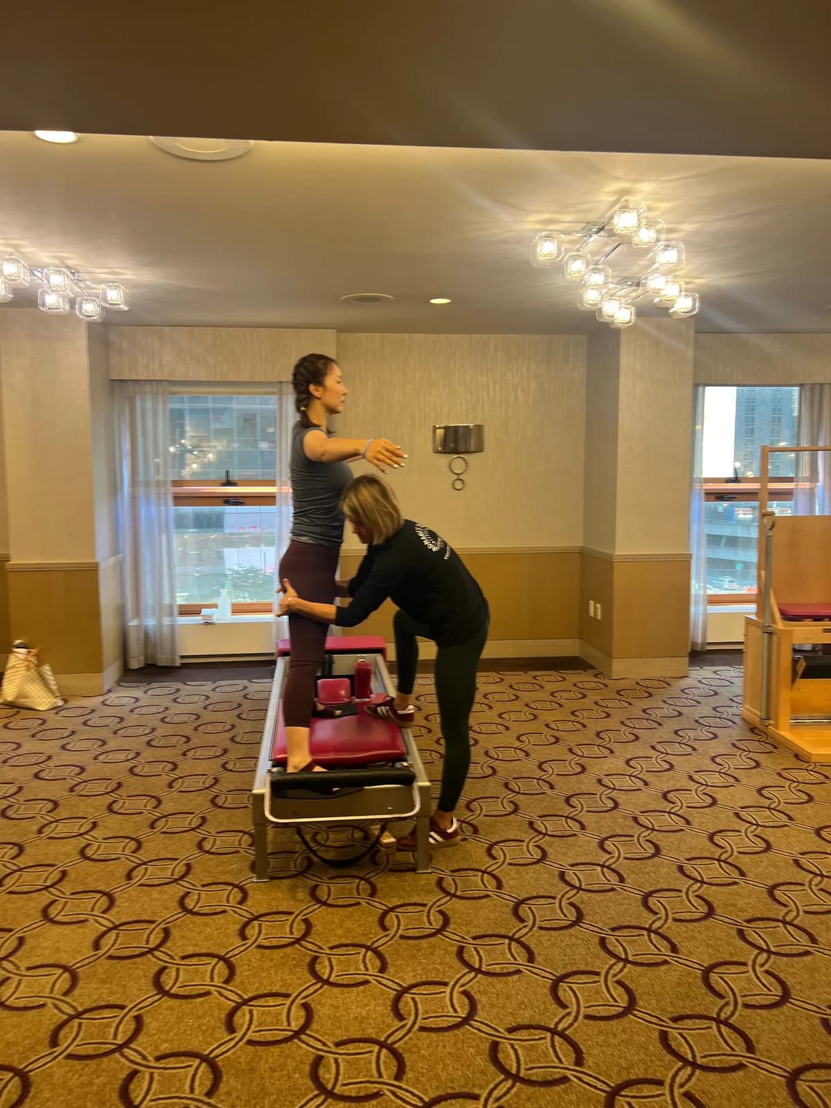 Wunda Chair work at Raum Pilates